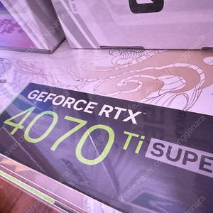 RTX 4070 TI SUPER 불칸 용에디션 VULCAN 미개봉