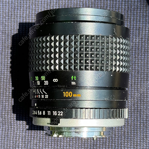 미놀타 MC 100mm F2.5 렌즈 판매합니다.