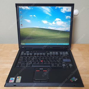 IBM Thinkpad R51 25핀 패러럴포트 산업용장비, 반주기 윈도우 XP 노트북