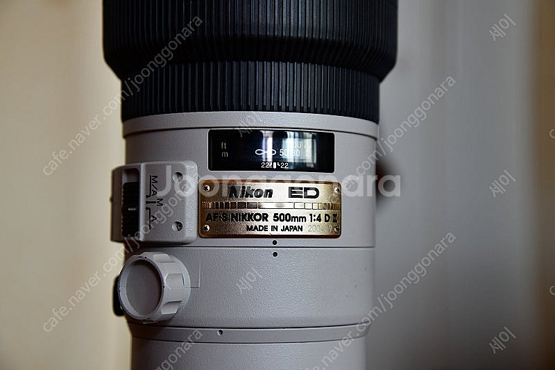 [니콘] AF-S 500mm F4 ED Ⅱ 렌즈 팝니다...--3