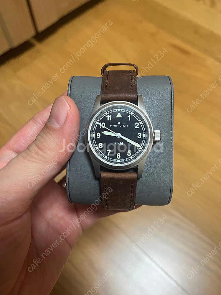 해밀턴 카키필드 쿼츠 33mm 팝니다--1