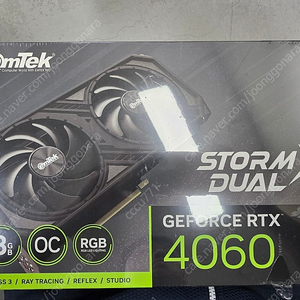 이엠텍 지포스RTX 4060 STROM X DUAL OC D6 8GB