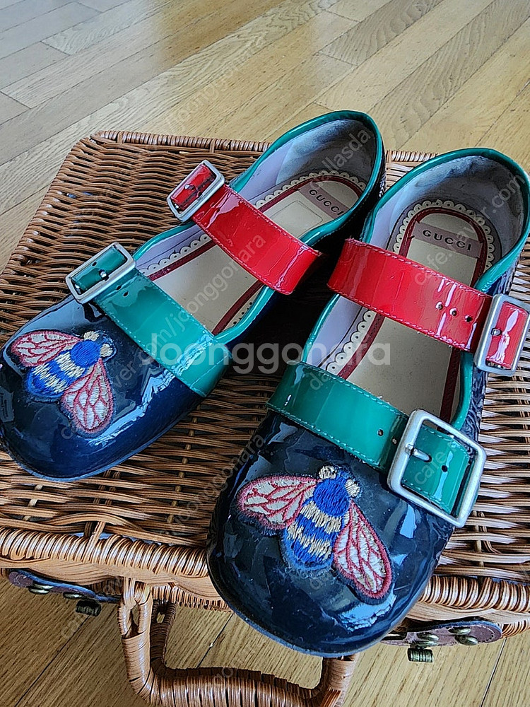 구찌 정품 키즈 구두 스니커즈--0