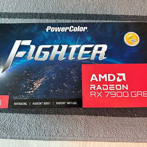 PowerColor 라데온 RX 7900 GRE D6 16GB 파이터 미개봉