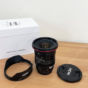 Laowa 라오와 20mm f4 Zero-D shift (EF 마운트) 팝니다.