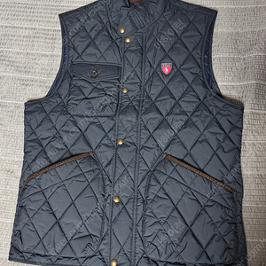 폴로 패딩 조끼 m