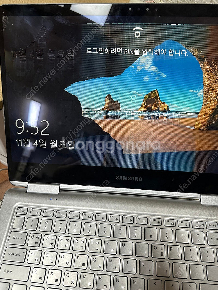 네고가능 파손된 부품용 삼성 터치 노트북 판매합니다--0