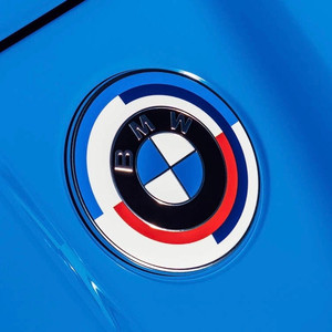 BMW 50주년 트렁크 엠블럼 보닛 엠블럼 새제품 81mm 74mm 1만원