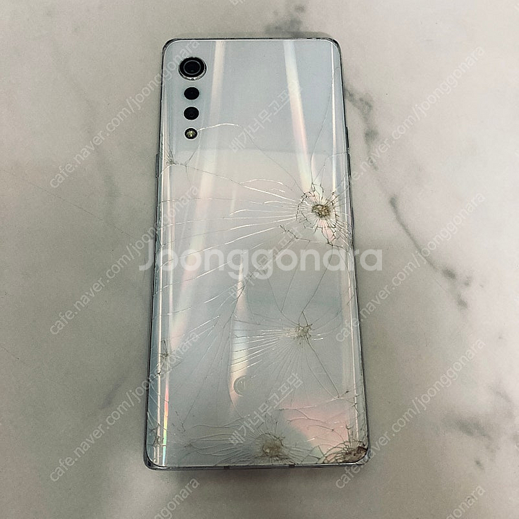 LG G9 벨벳 화이트 128기가 액정깔끔! 7만5천원...--1