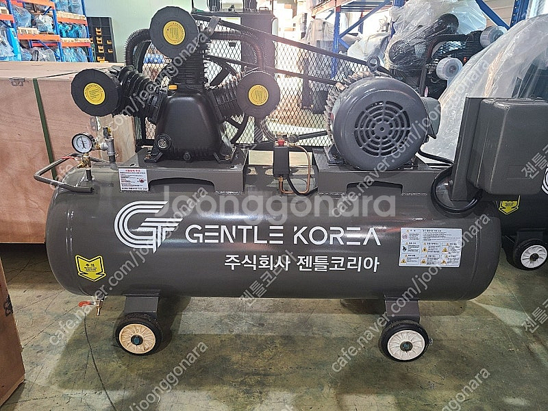 23. 중고 7.5마력 240리터 피스톤(왕복동) 콤프...--0