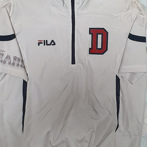 두산베어스 FILA 2015 어센틱 바람막이 팔아요