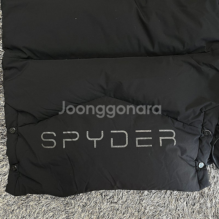 스파이더 남성 오리털 롱패딩 (105) (XL)--3