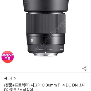 시그마 30mm F1.4 E마운트