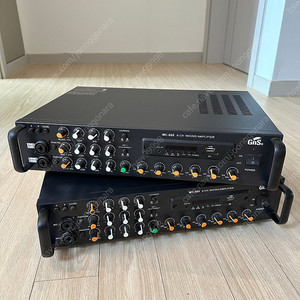 GNS 6채널 100W 앰프 MC-600(MC600) 2개 일괄