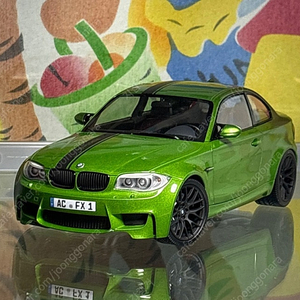 1:18 미니챔프 bmw 1m그린맘바