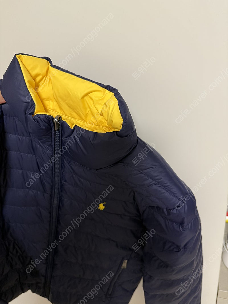 폴로 키즈 경량패딩 리버시블 퀼트 재킷 M 폴로보이즈 이미지