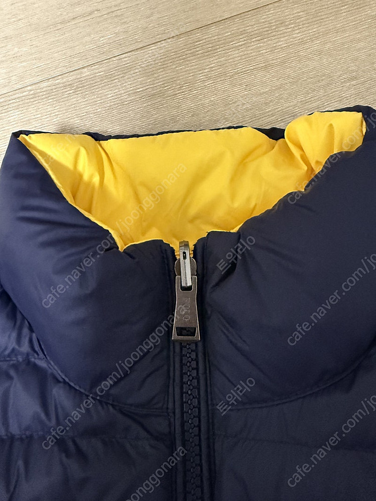 폴로 키즈 경량패딩 리버시블 퀼트 재킷 M 폴로보이즈 이미지