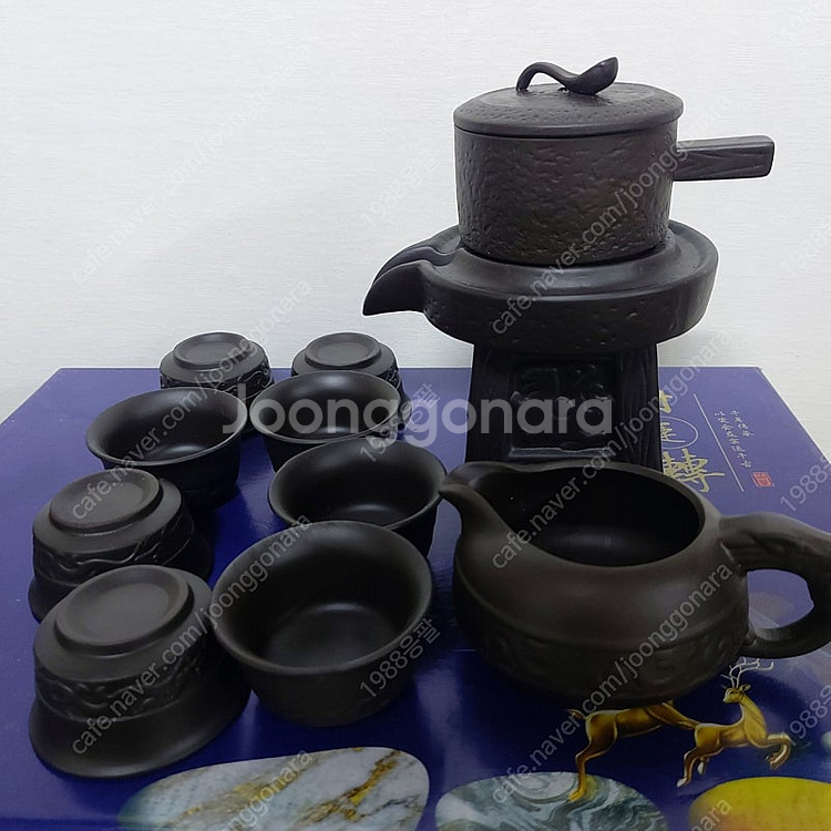 자사 멧돌 다기세트--0