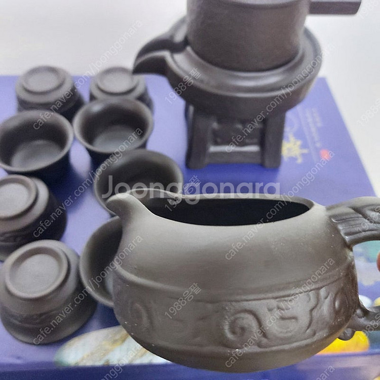 자사 멧돌 다기세트--1