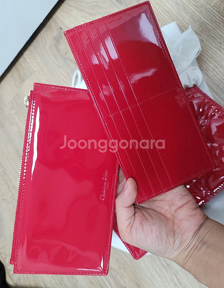 레이디디올 파우치 속지갑--0