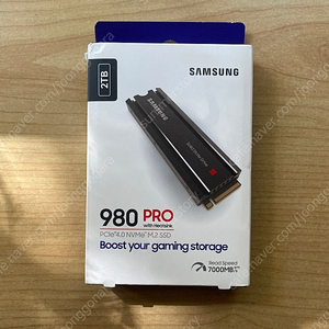 삼성 980 PRO 히트싱크 2TB