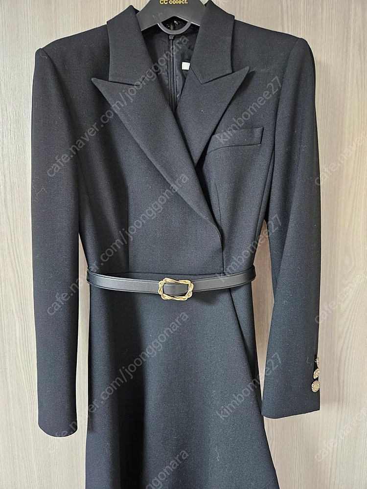 MICHAA 미샤 블랙원피스 55사이즈 새상품--3