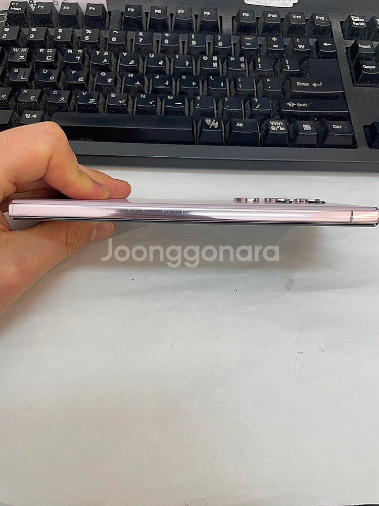 갤럭시S23울트라 라벤더 1TB 무잔상 상태좋은 중고8...--7