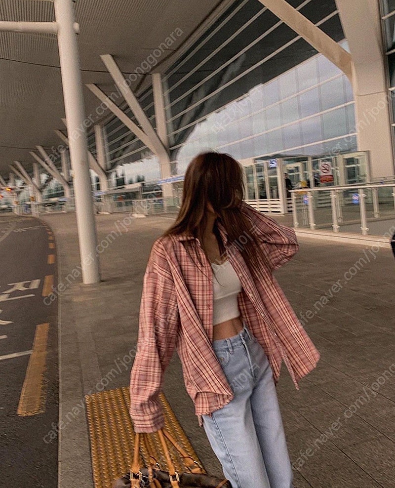 프로스트제이 에어 체크 셔츠