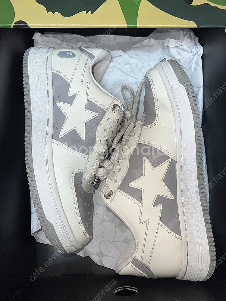 베이프 스타 신발 운동화 230 bape--0