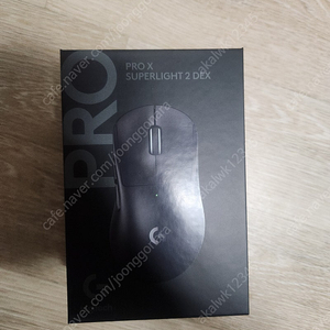 로지텍코리아 로지텍 G PRO X SUPERLIGHT 2 DEX 지프로 슈퍼라이트2 지슈라2 덱스 게이밍 무선 유선 블루투스 팝니다(새거)