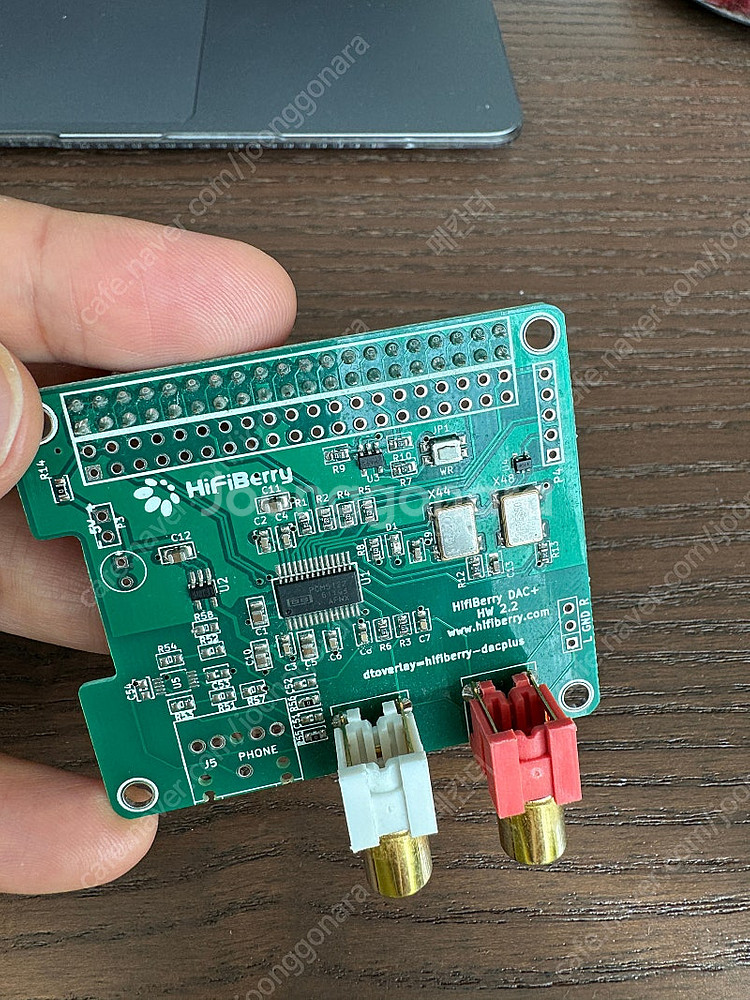라즈베리파이 2, 하이파이베리 dac+ HW2.2--4