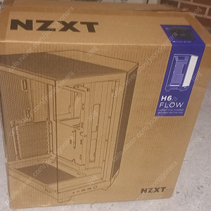 NZXT H6 FLOW 블랙 + RGB CORE 팬