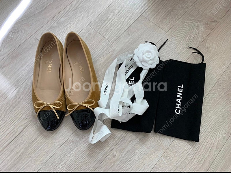 샤넬 플랫 36사이즈--1