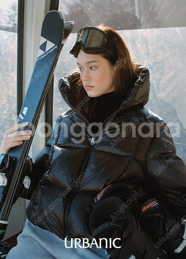 얼바닉 글로시 덕 다운 패딩--0