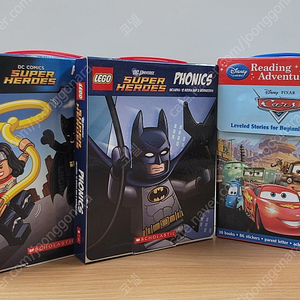 레고(Lego) Universe Super Heroes Phonics 시리즈(2 Pack) + 디즈니 Reading Adventures Level 1