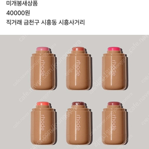 rhode pocket blush 포켓브러쉬 freckle