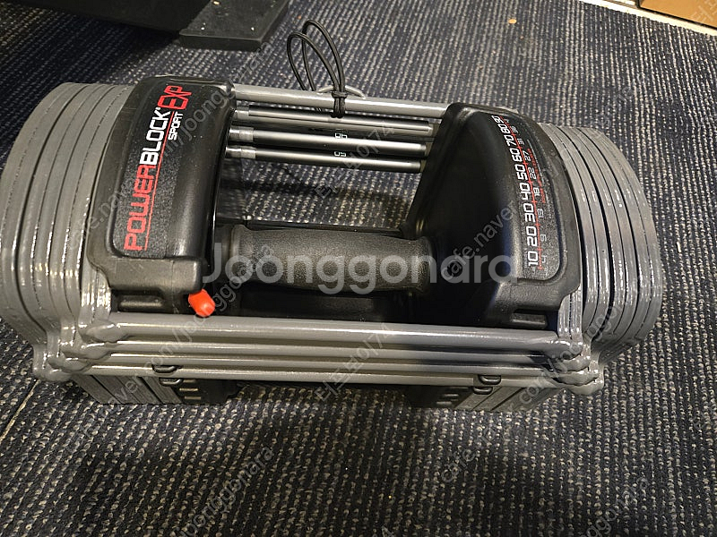 파워블럭 무게조절덤벨 스틸 exp70 31kg--0