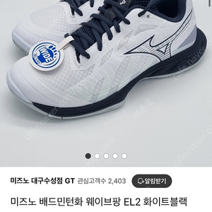 [275] 미즈노 웨이브팡 el2