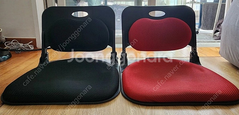 (안양평촌)접이식 좌식의자/등받이 의자 팝니다.--0