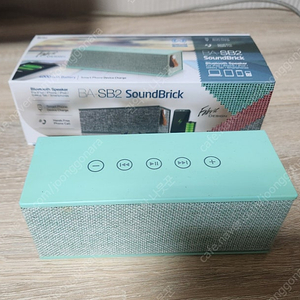 Britz 브리츠 BA-SB2 SoundBrick 블루투스 스피커 (민트)