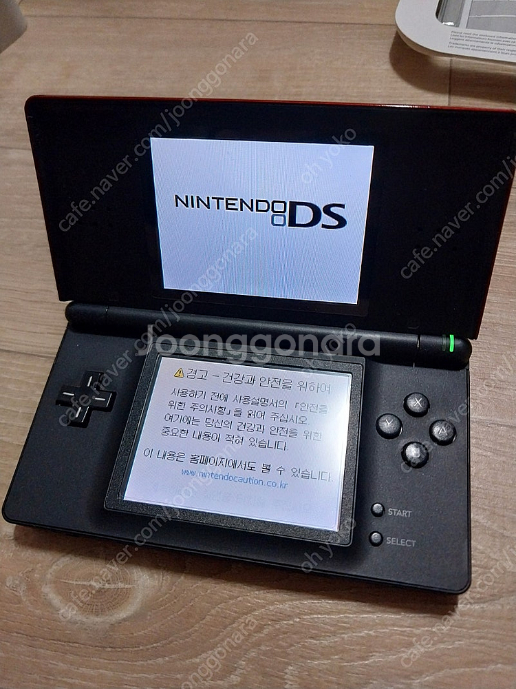 닌텐도 ds lite 크림슨 레드 국내 정발판--2