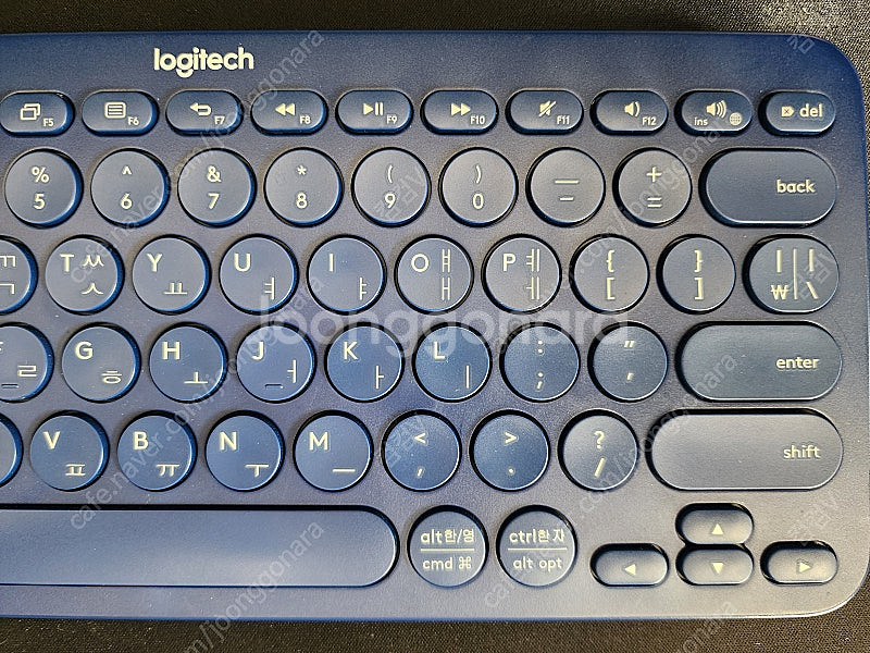 [블루투스 키보드] 로지텍 K380 블루 블루투스 무선...--2
