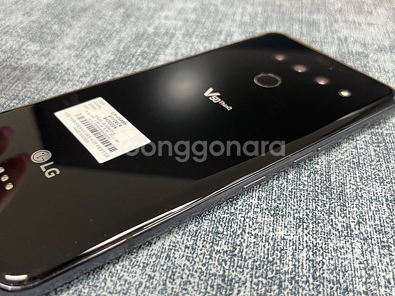 (무잔상) LG V50 블랙 128G 외관 미파손 깔끔...--7