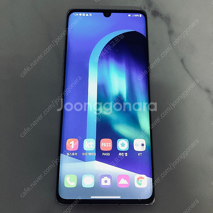 LG G9 벨벳 화이트 128기가 S급! 13만원 판매...--5