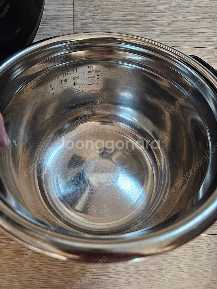 쿠첸 6인용 IH압력밥솥 올스텐 팝니다--3