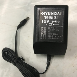 각종 전원아답터(5v, 6v, 7.5v, 12v)