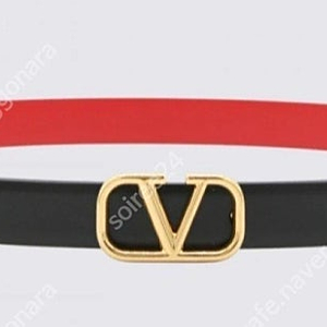 발렌티노 V로고 양면벨트 80 (상자째 새제품) Valentino Garavani VLOGO reversible leather belt