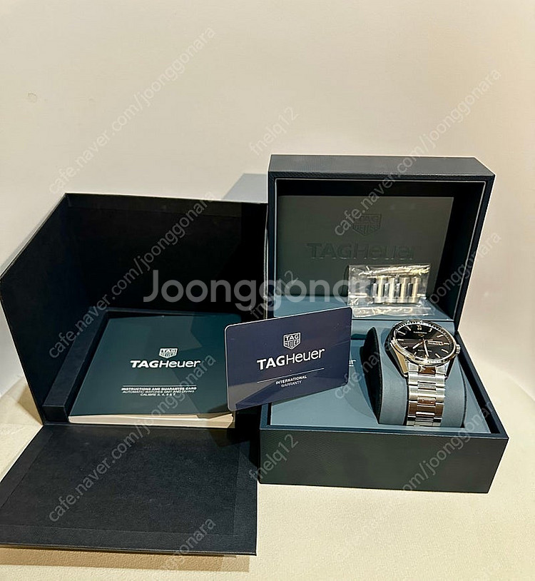 신형 태그호이어 까레라 칼리버5 데이데이트 로즈골드--0