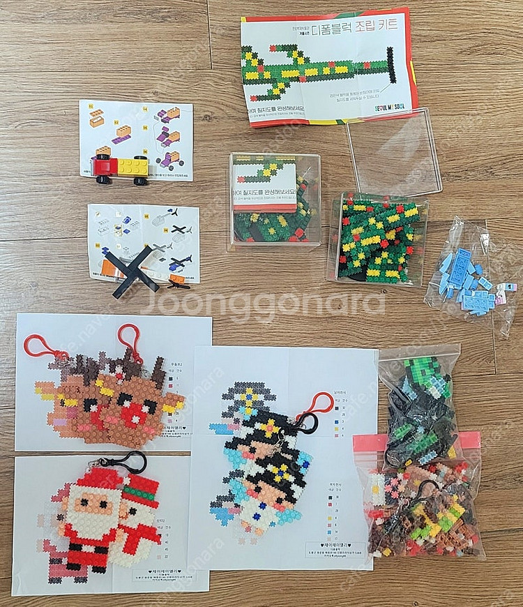 레고블럭(연필깎이) 디폼블럭(칠지도, 크리스마스 산타.루돌프) 한국사 역사놀이 유아동 장식품 오브제 레고 블럭 퍼즐--0