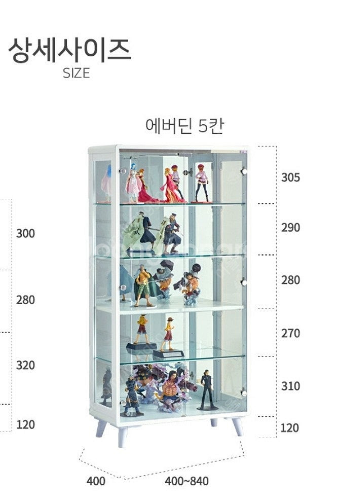 유리진열장 두개 판매합니다--1
